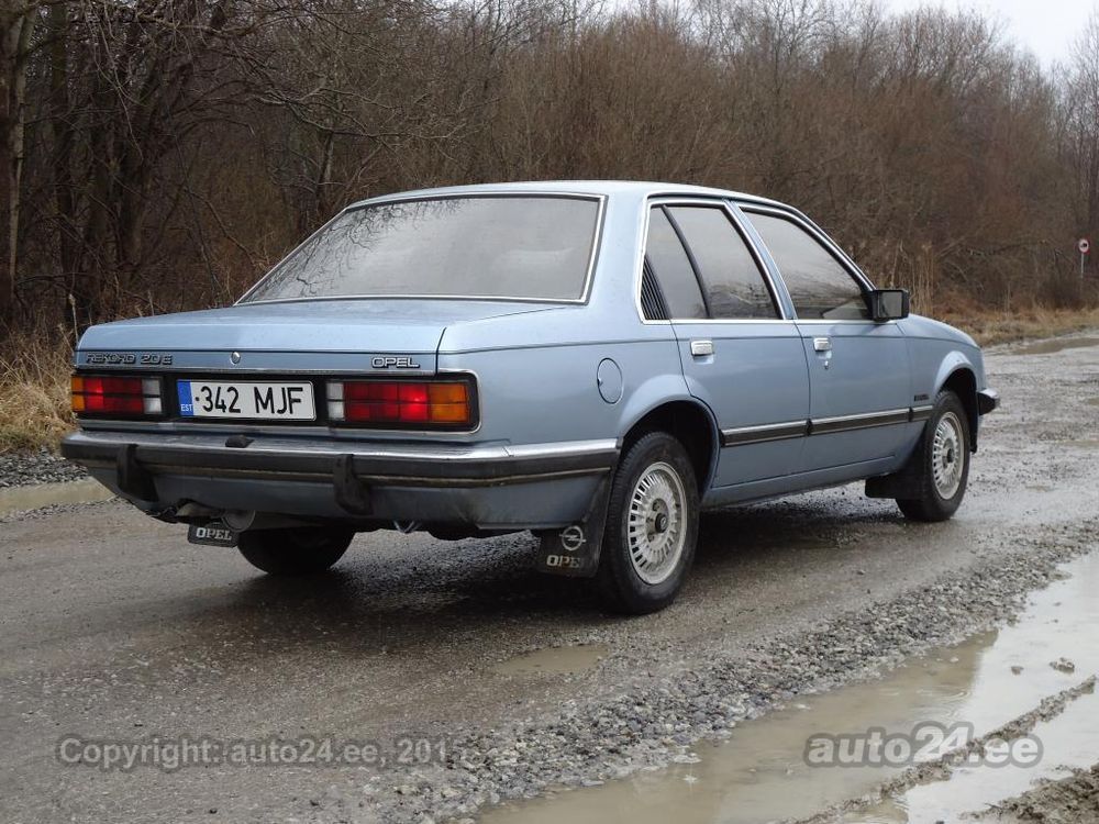 Rasketehnika Ee Opel Rekord Berlina 2 0 81kw